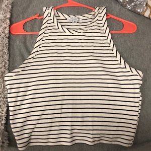 Stripped crop top